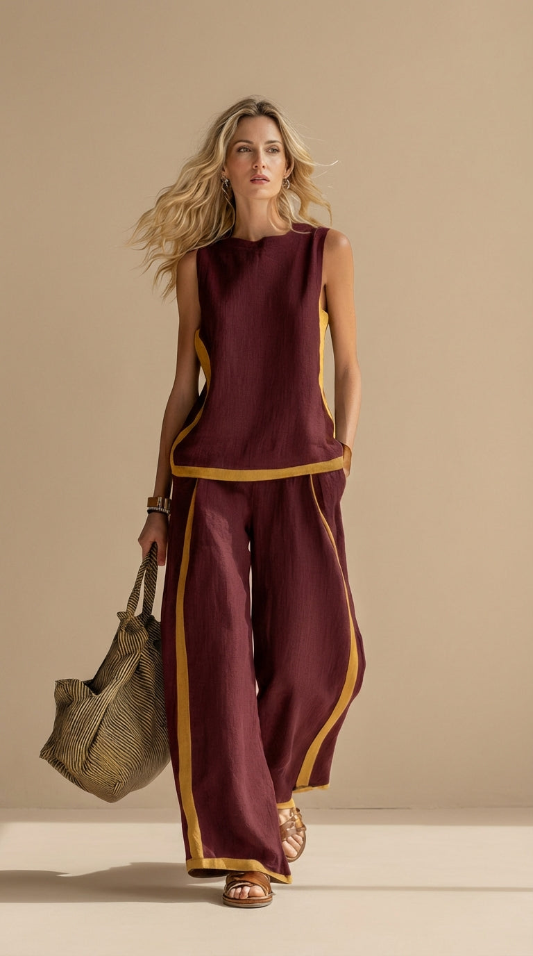 Paula™ – Completo Lino e Cotone